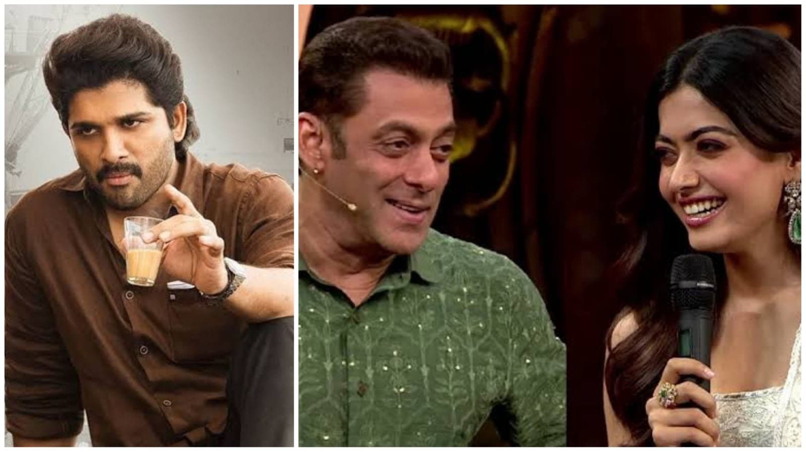 allu arjun had rice and vegetables curry for dinner in jail rashmika mandanna said she had secret conversation with salman khan ent