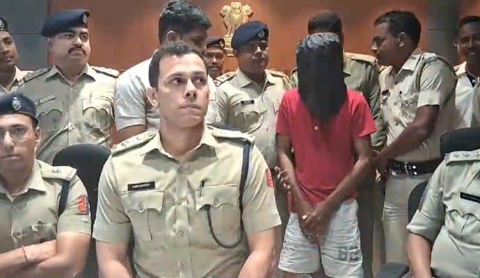 man held on the murder chargegnr