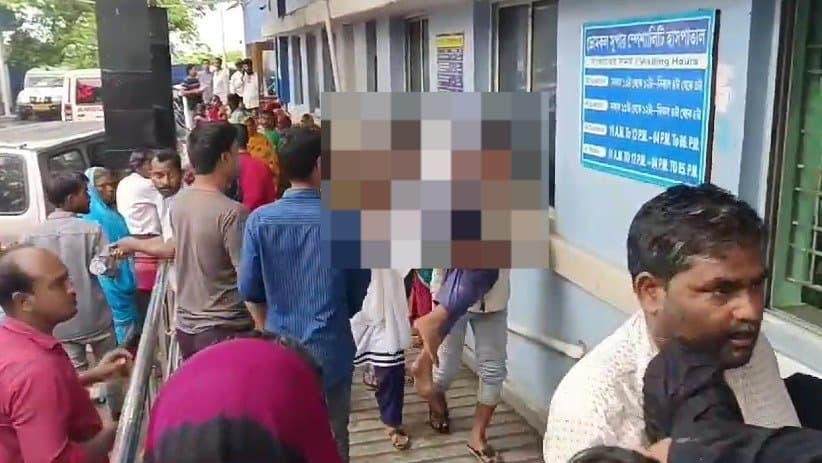  28 students faced panic attack due to lightning in domkol school gnr