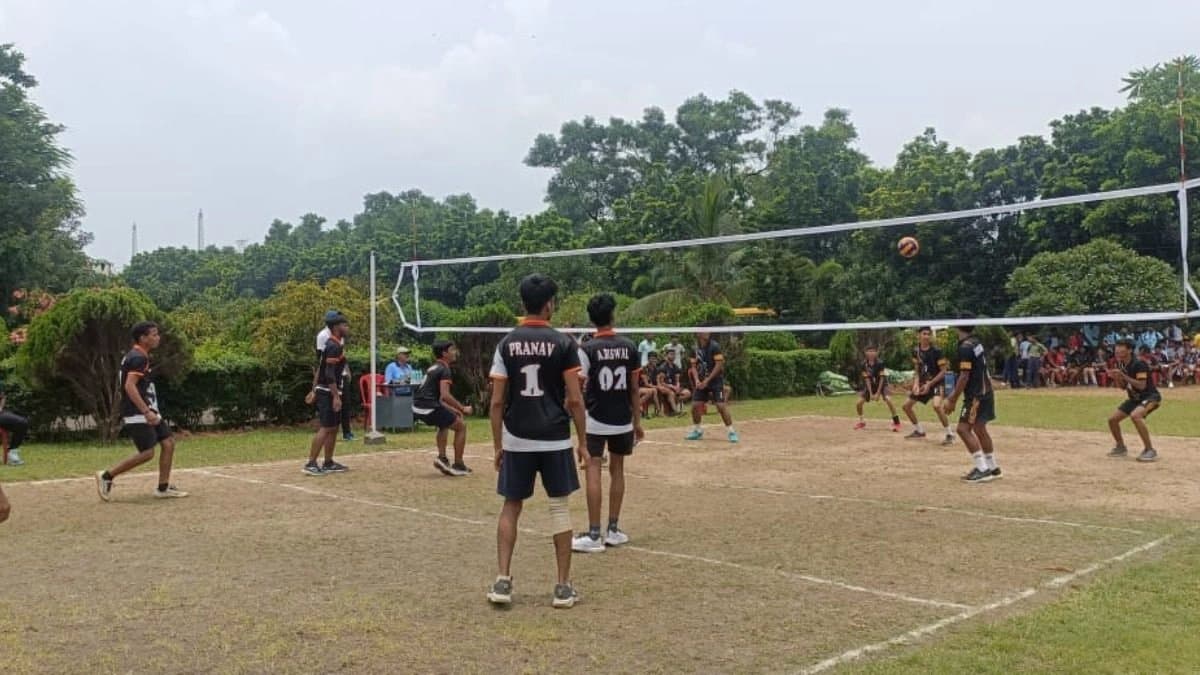 The CBSE Cluster II Volley Ball Championship 2025 was held in Techno India Group Public School Durgapur