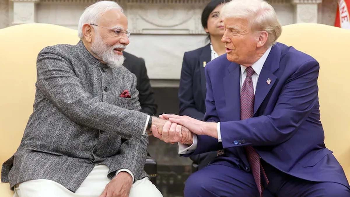 PM Modi congratulates Donald Trump for Gaza peace plan also discusses India-US trade