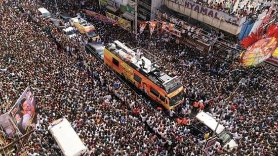  31 Killed In Stampede At TVK Chief Vijays Rally 