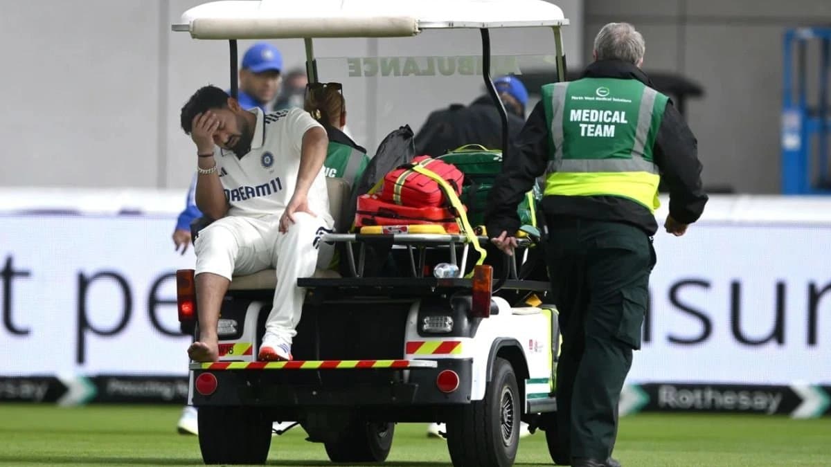  Rishabh Pants injury increases headache of Indian Team after first day at Manchester 