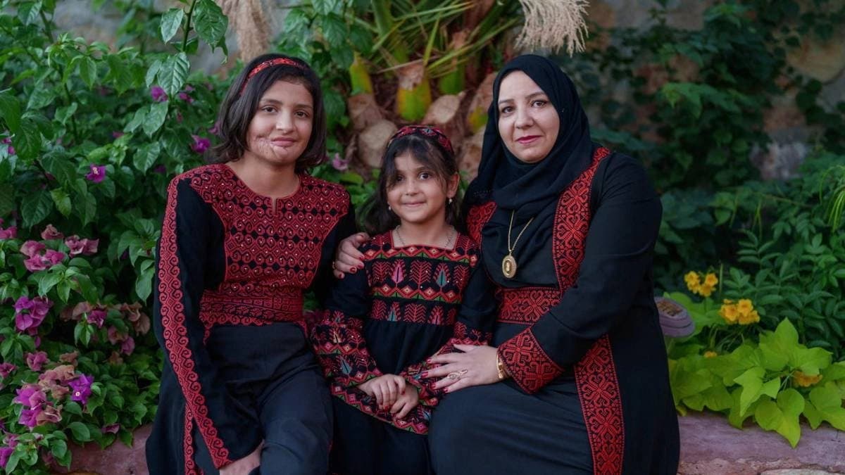  12 year Mazyouna wants to become doctor and treat people ransacked by israel