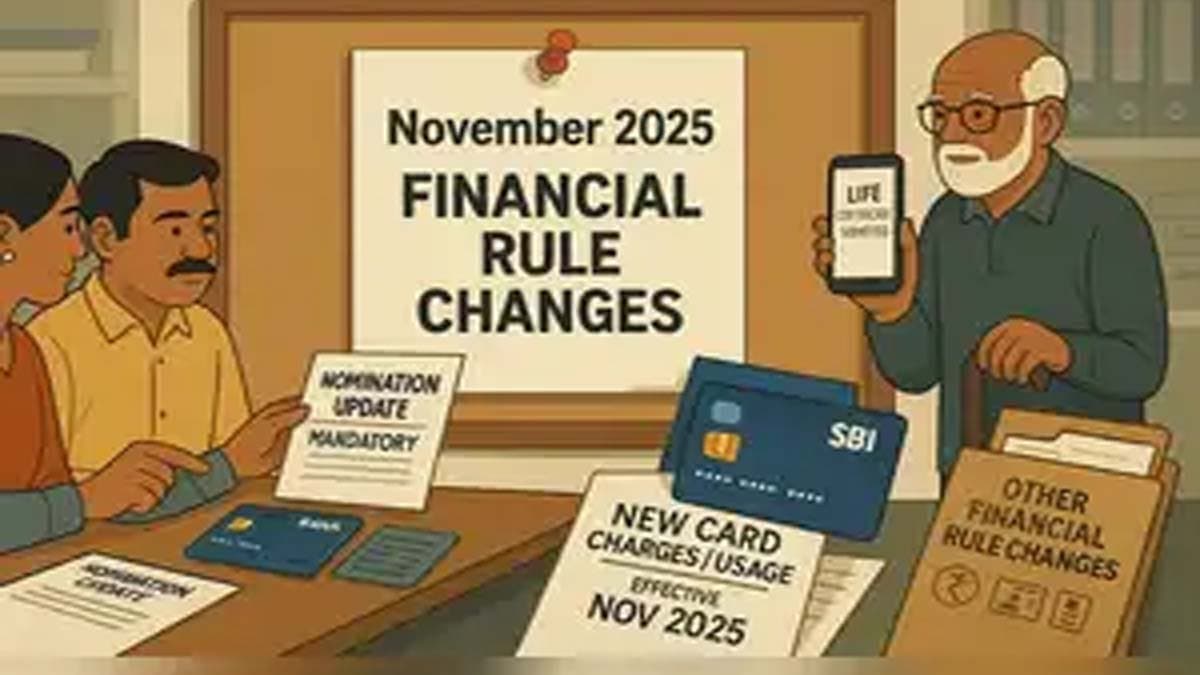 Bank rules Aadhaar card GST many rules will change from November one 2025