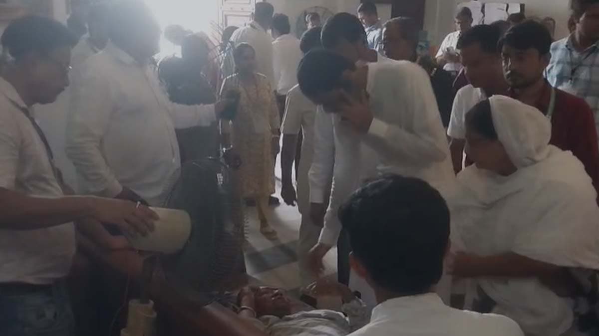 Balagarh TMC MLA Manoranjan Bepari falls ill at West-bengal Assembly