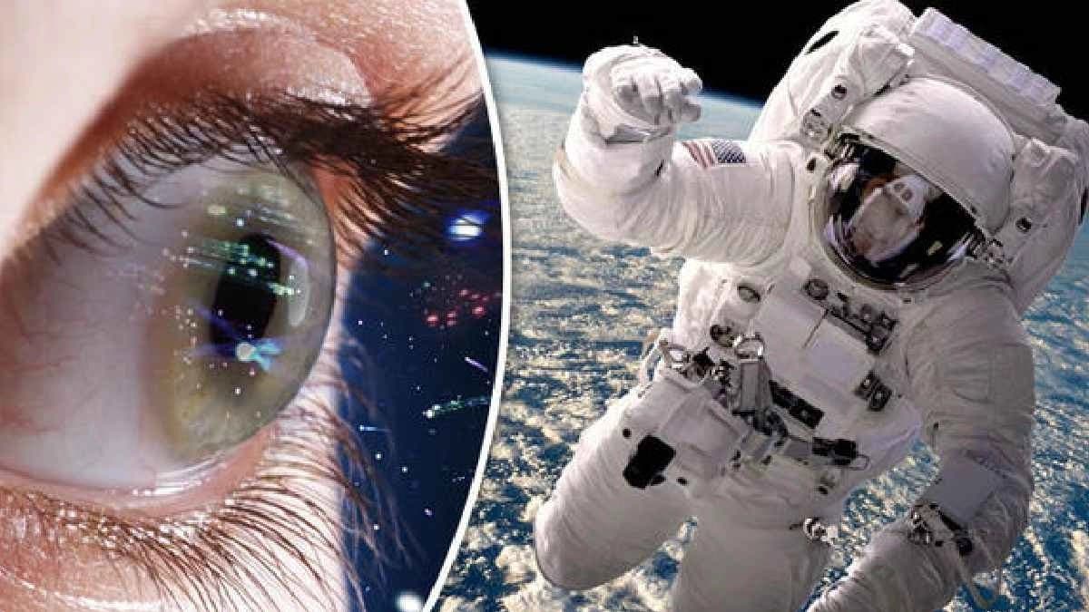 Astronauts get Blurry Vision in space makes hard to see