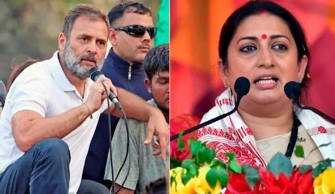 SMRITI-RAHUL: রাহুলকে চ্যালেঞ্জ স্মৃতি ইরানির