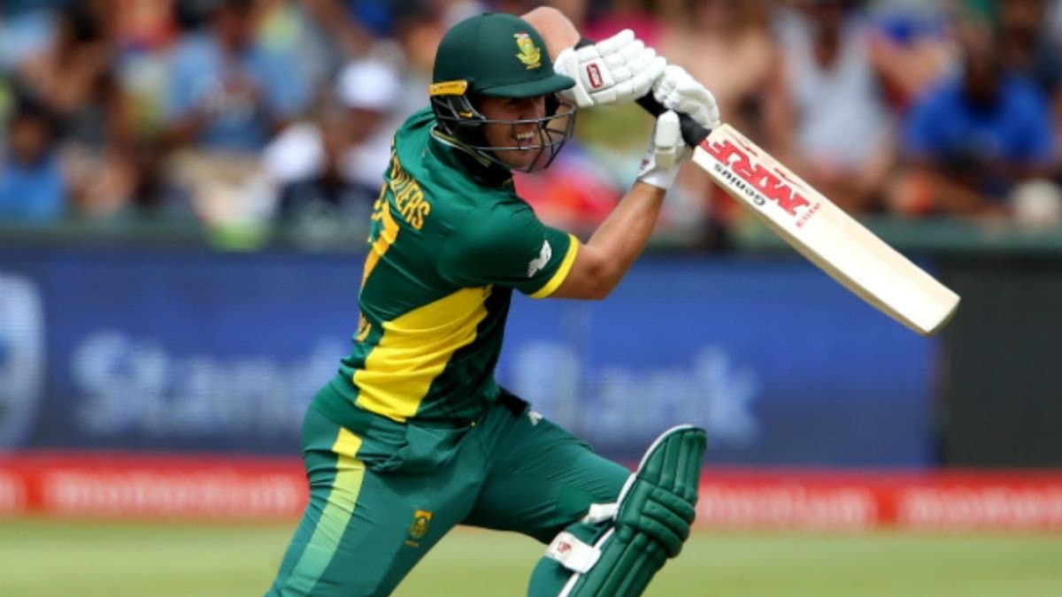 South African former cricketer AB de Villiers smashes 28 Ball hundred for Titans Legends spt