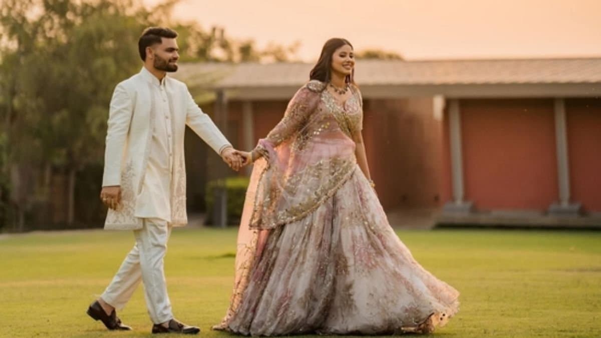 Pacer Bhuvneshwar Kumars dance at Rinku Singh and Priya Sarojs Engagement goes viral 