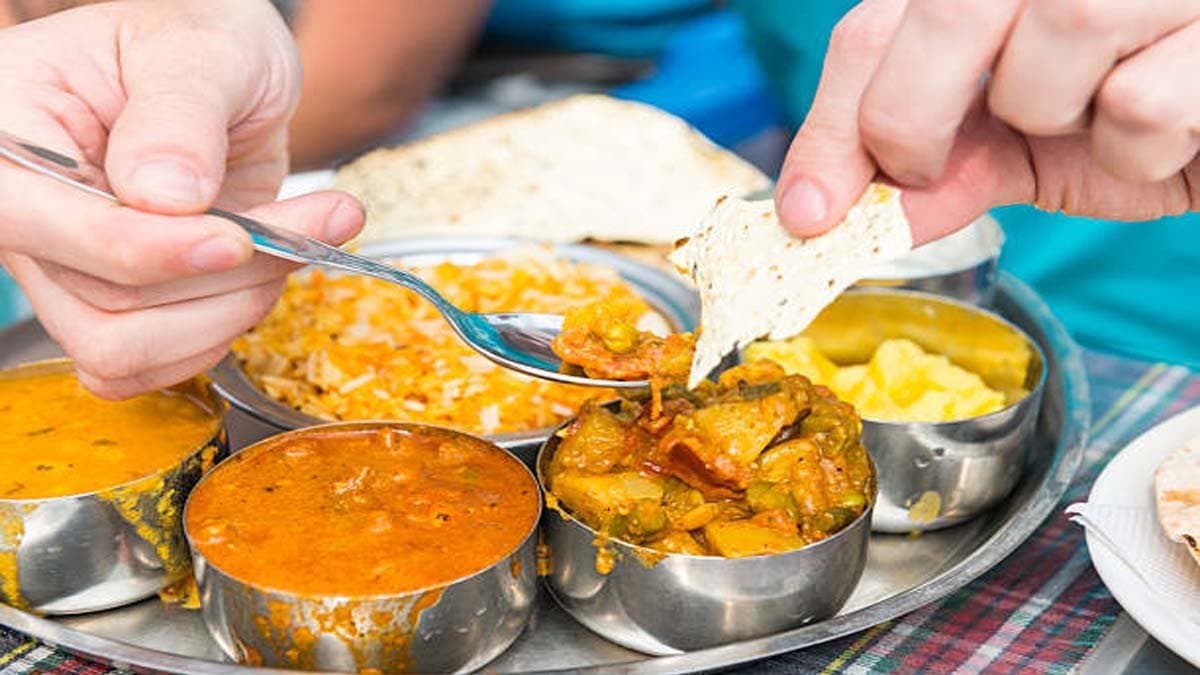 Do you know which Indian state has more than 80 persent pure vegetarian people