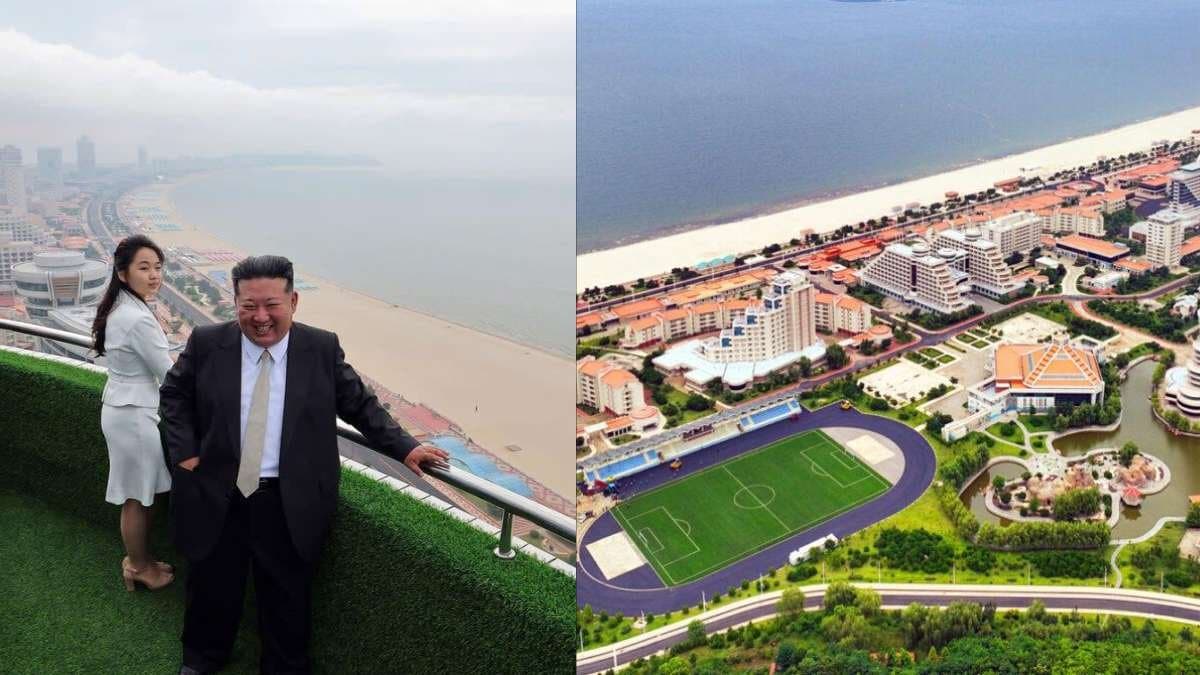 North Korean Leader Kim Jong Un inaugurates Luxury beach resort