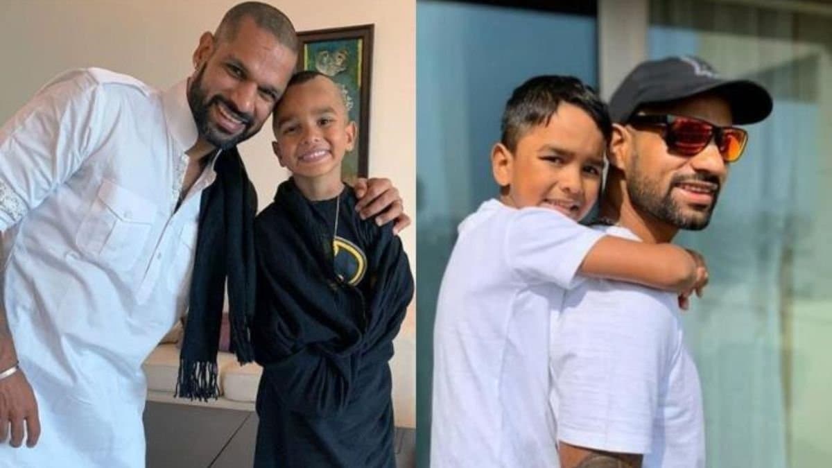 Former Indian Cricketer Shikhar Dhawan shares emotional message for son Zoravar spt 