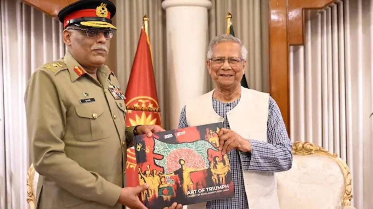 Yunus gifts contoversial map to pakistan showing north east india as a part of bangladesh