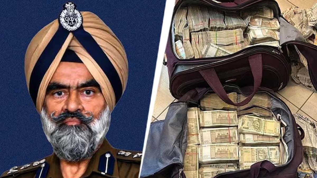 Punjab DIG Harcharan Singh Bhullar arrested for taking bribe Rs five crore cash huge gold car recovered during CBI search