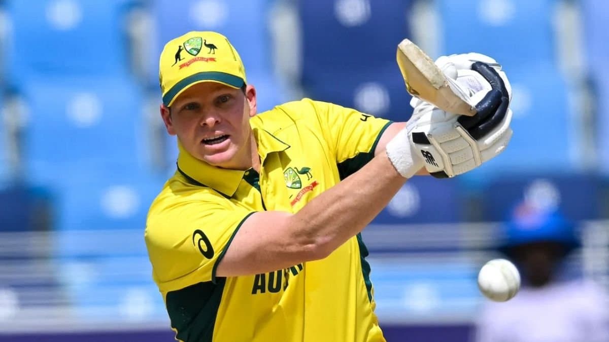 India vs Australia Champions Trophy 2025: Ball hits the stumps but Steve Smith survives spt 