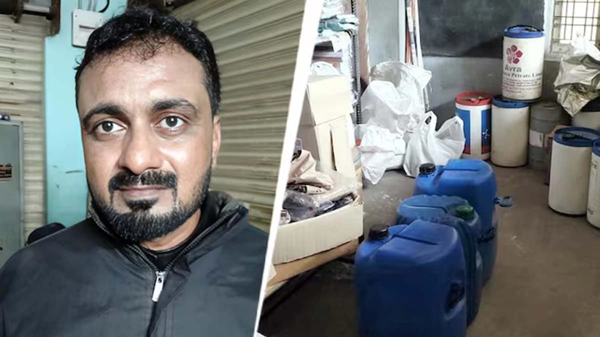 Illegal drug factory inside Hyderabad school