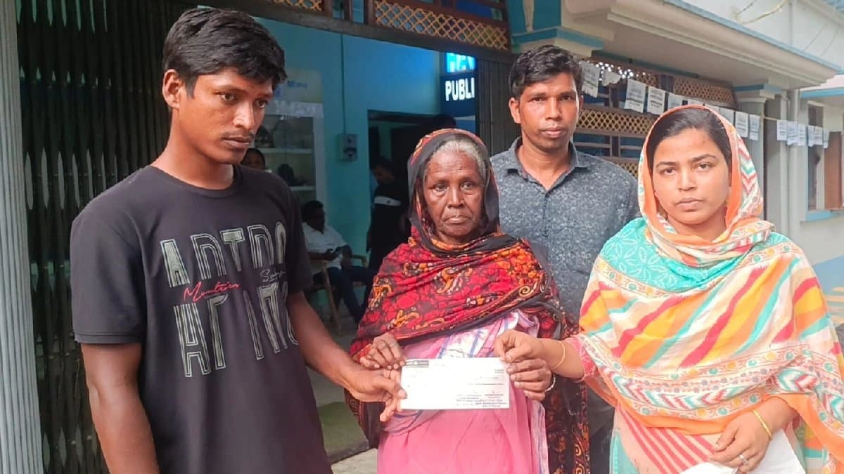 State government gave financial assistance to the family of the deceased migrant labour