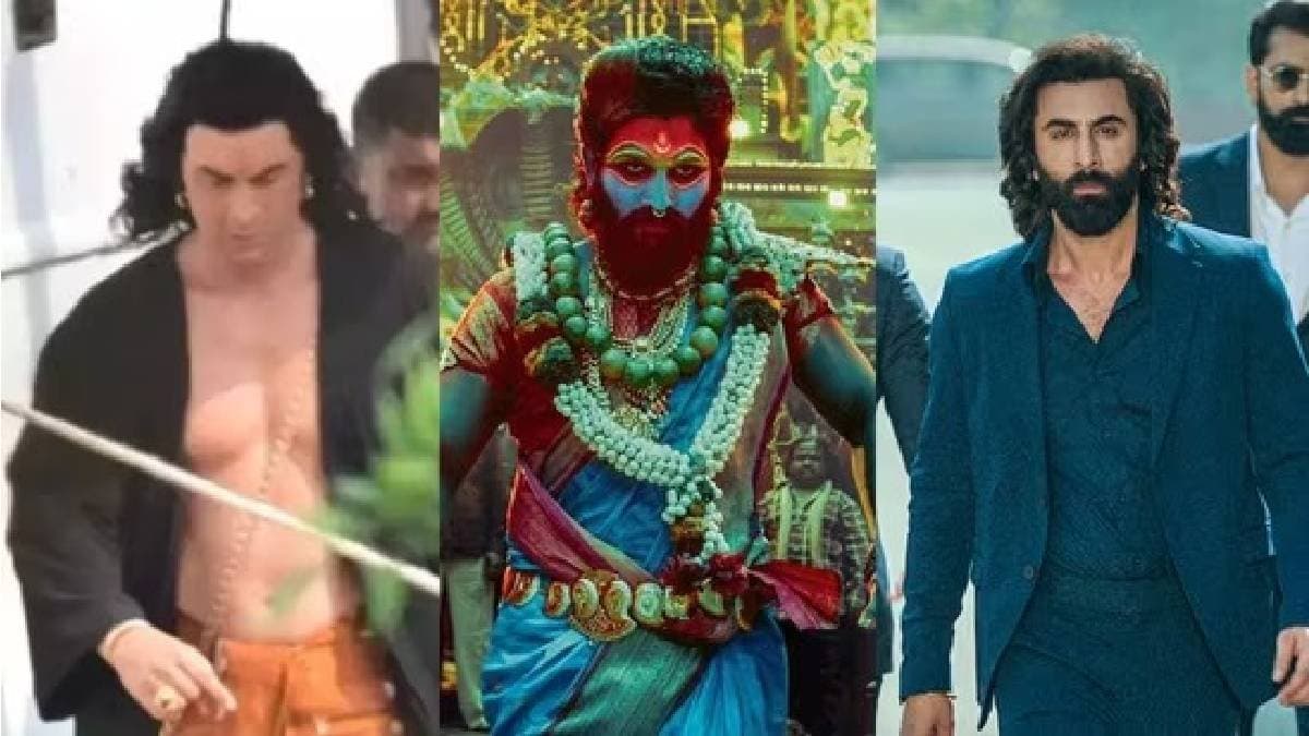 Bollywood actor Ranbir Kapoor will beat Allu Arjun s Pushpa 2 with Animal Park and Ramayana believe netizens ENT