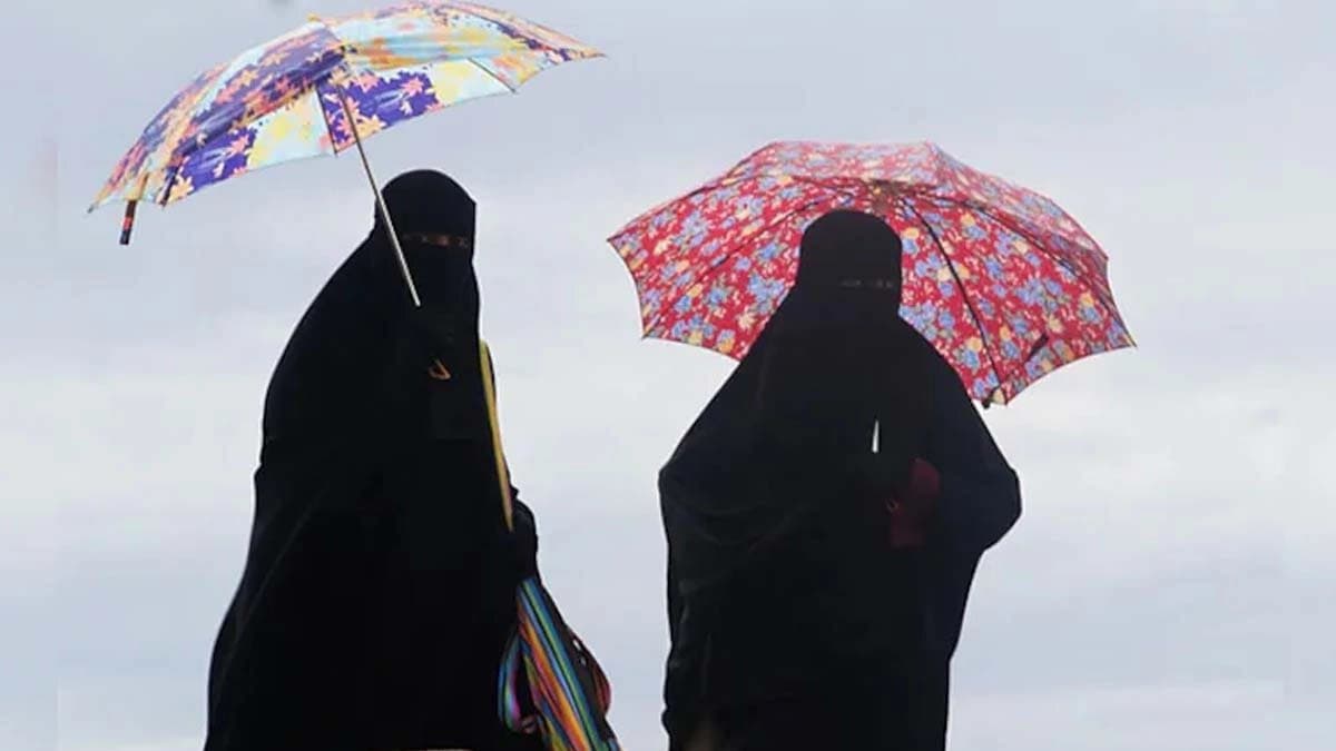 Bihar BJP presidents comment on face verification of women wearing burqa at polling stations make controversy JDU desperate to increase distance