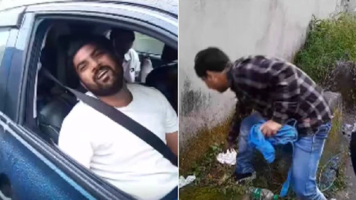 Tourists from Bihar litter in Darjeeling man makes them clean up