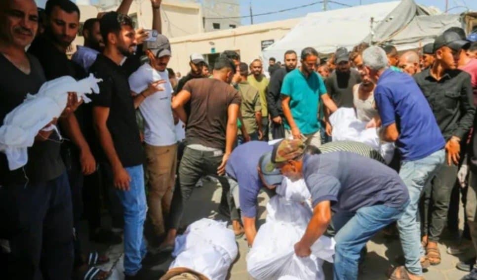 Over 200 Palestinians killed in Israeli attacks in central Gaza