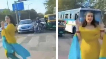 Chandigarh Police Constable Suspended After Wifes Dance Reel Obstructs Traffic