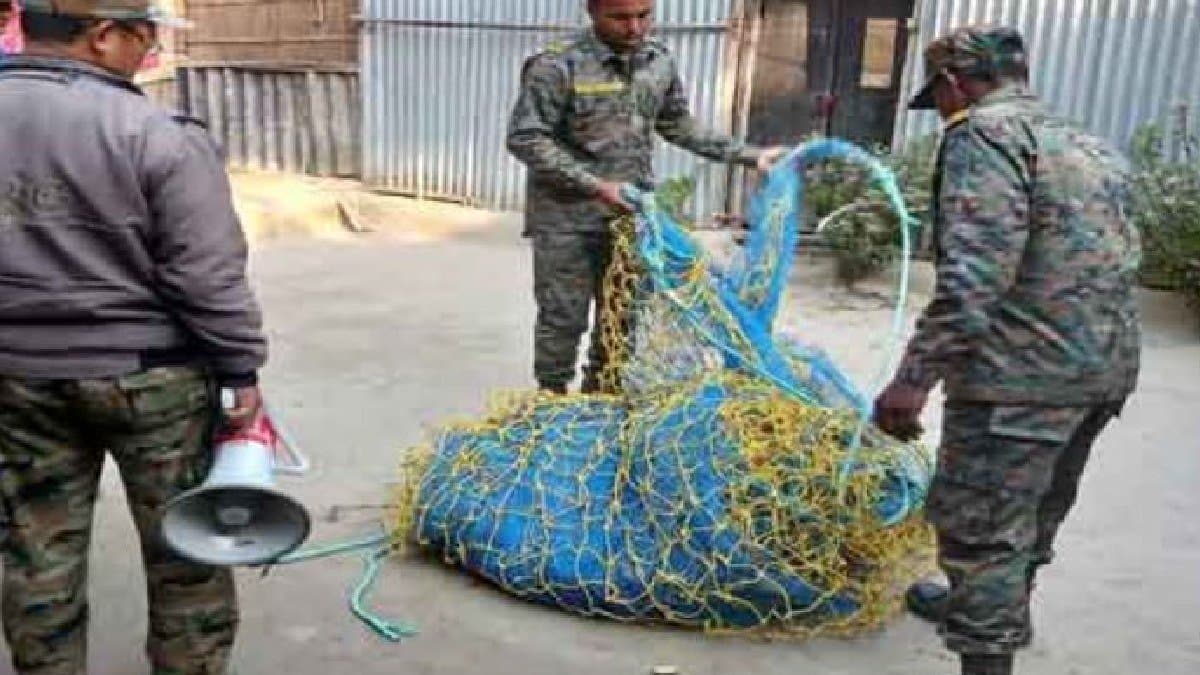 Leopard took shelter in the place of worship 