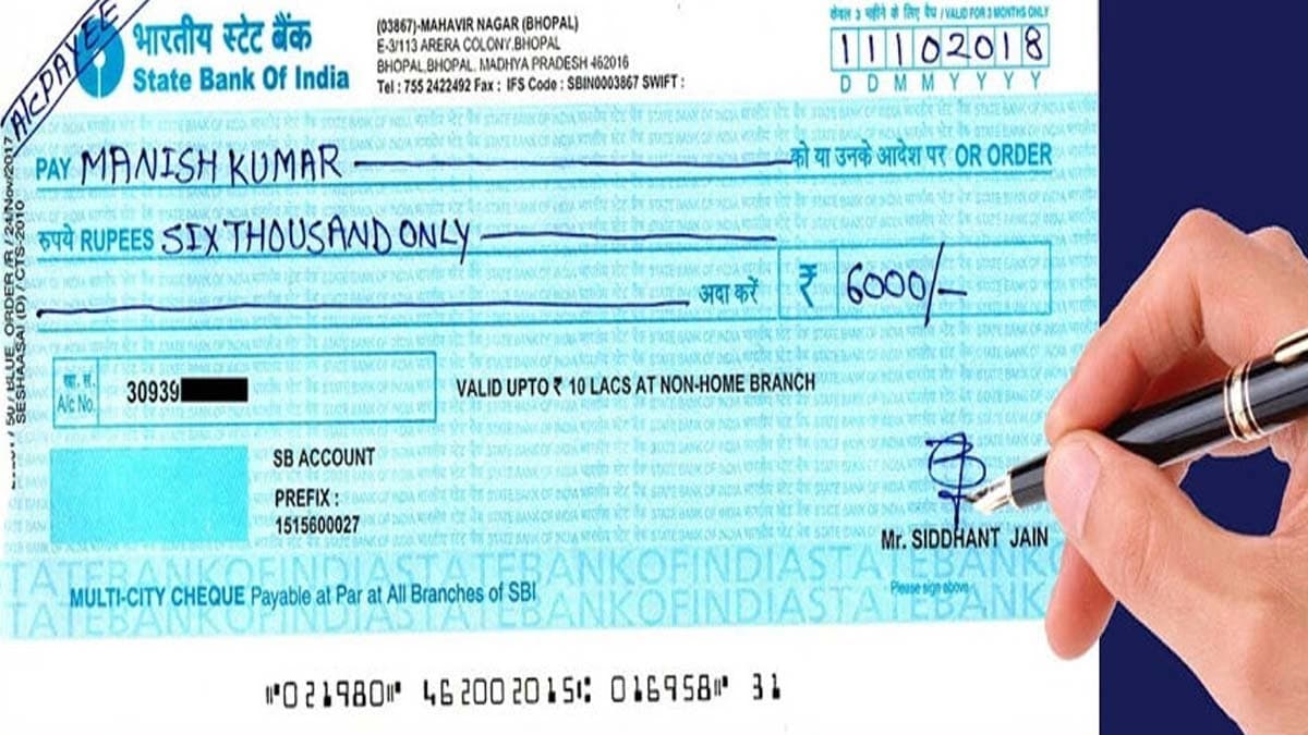Why people write only with a slash after the amount on cheques 