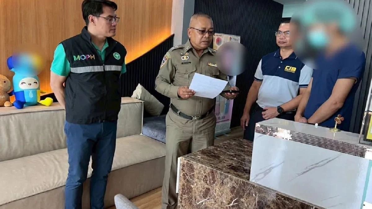 Police busts fake cosmetic surgery clinic performing cosmetic surgery without licence
