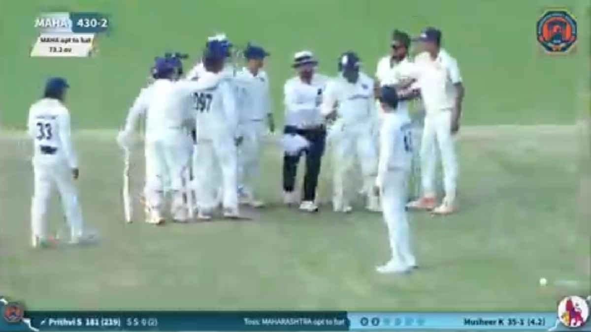 Dilip Vengsarkar to investigate Prithvi Shaw on-field spat with Musheer Khan