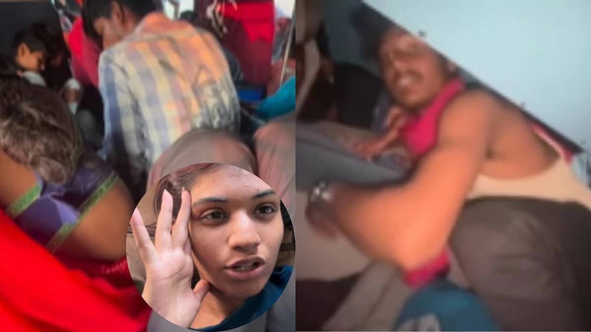 Man trying to sleep next to woman ttunning incident in sleeper coach of train 