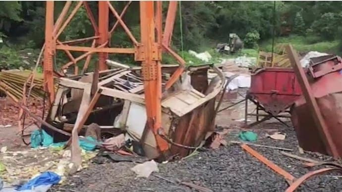 Six Killed After Wire Of Cargo Ropeway Snaps at Gujarat Temple 