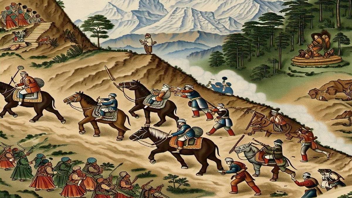 Why were the Mughal and British rulers unable to conquer Nepal