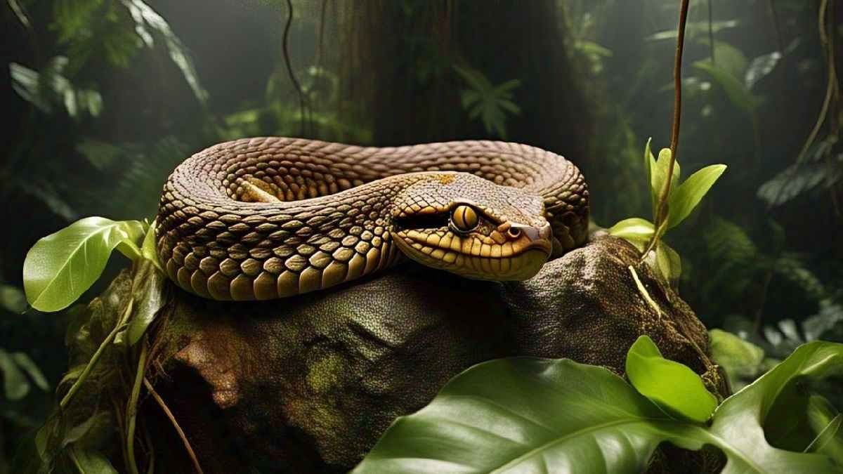 Russell Viper is more venomous in the evolution process create fear