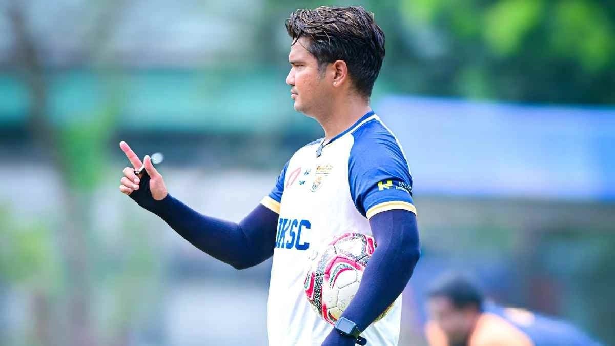 UKSC Coach Ian law reaction on Indian Football Association