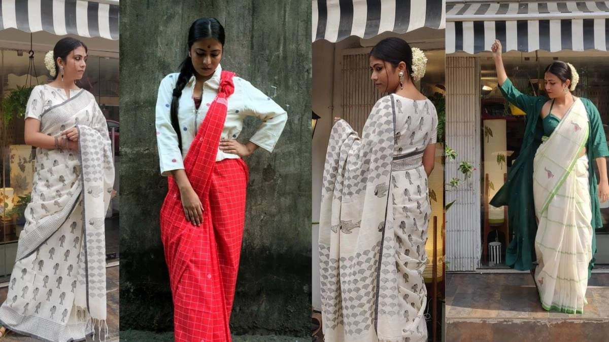 Check the pujo trends for blouses before you start shopping