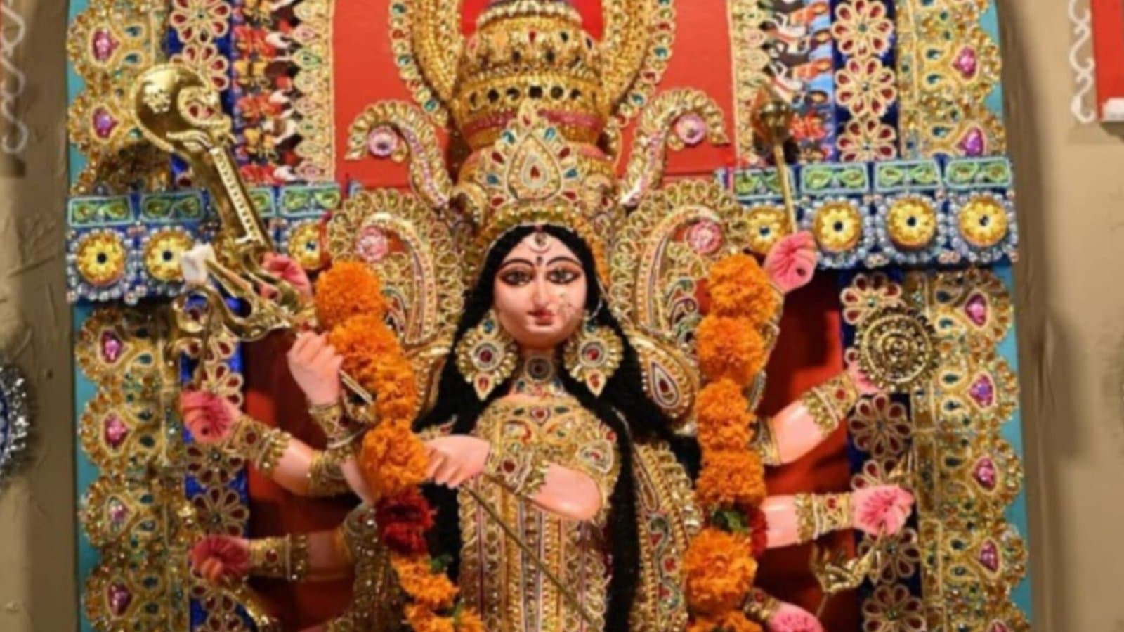 A slice of Bengal in Agomoni's Durga Puja at San Ramon, California 