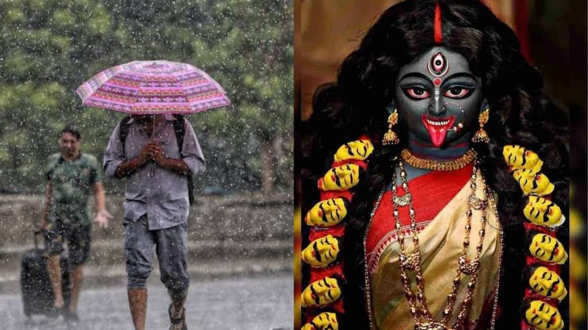 barasat kali puja committee tensed about cyclone dana gnr