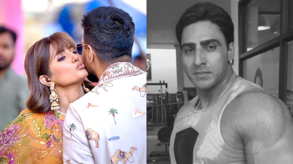 Hina Khan celebrates her first Karwa Chauth Varinder Singh Ghuman s last post goes viral