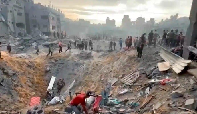 Gaza's Biggest Refugee Camp Bombed, Israel Says Hamas Commander Killed