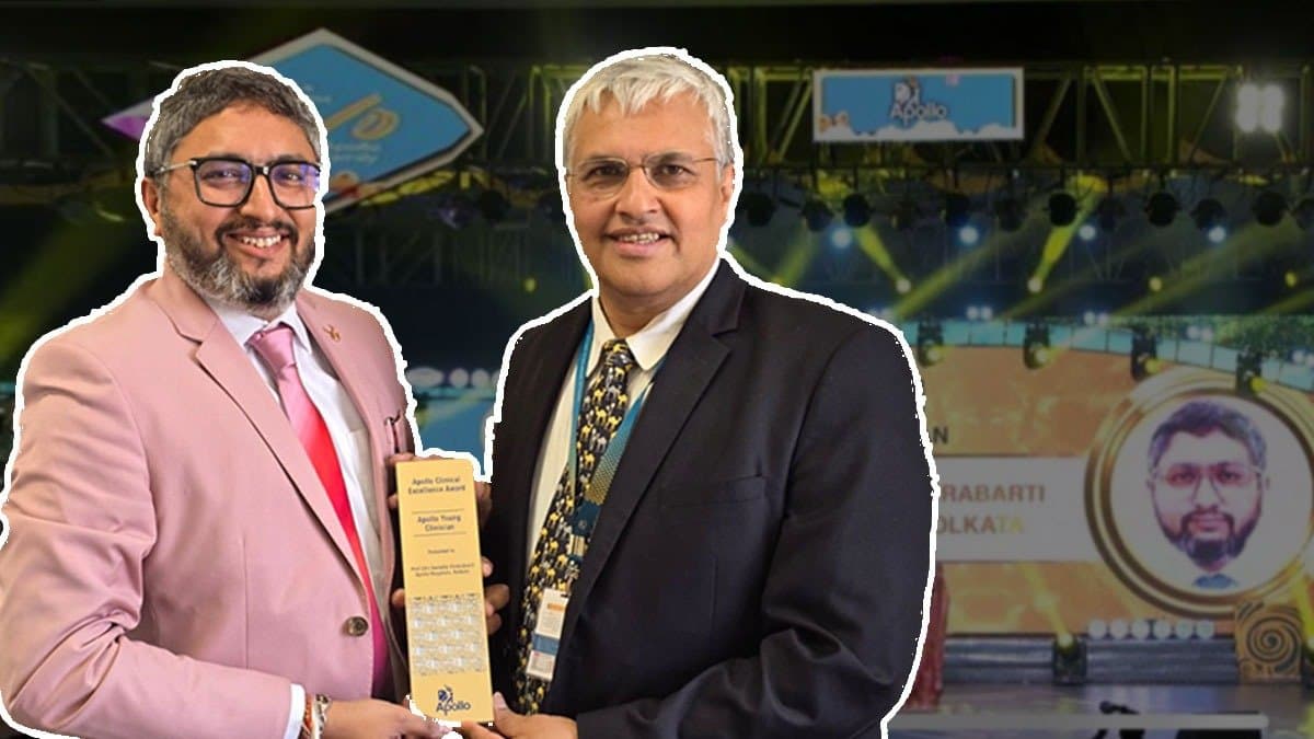 ‘Apollo excellence awards’ অনুষ্ঠানে ‘Young Clinician Award’-পেলেন কলকাতার চিকিৎসক শুভদীপ চক্রবর্তী
