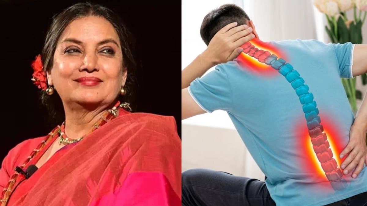 Shabana Azmi shares homely remedy for back pain