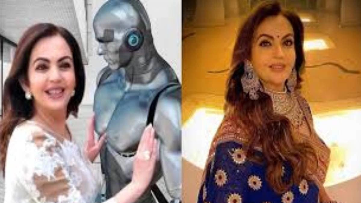 Viral claim about nita ambani has a household task robot