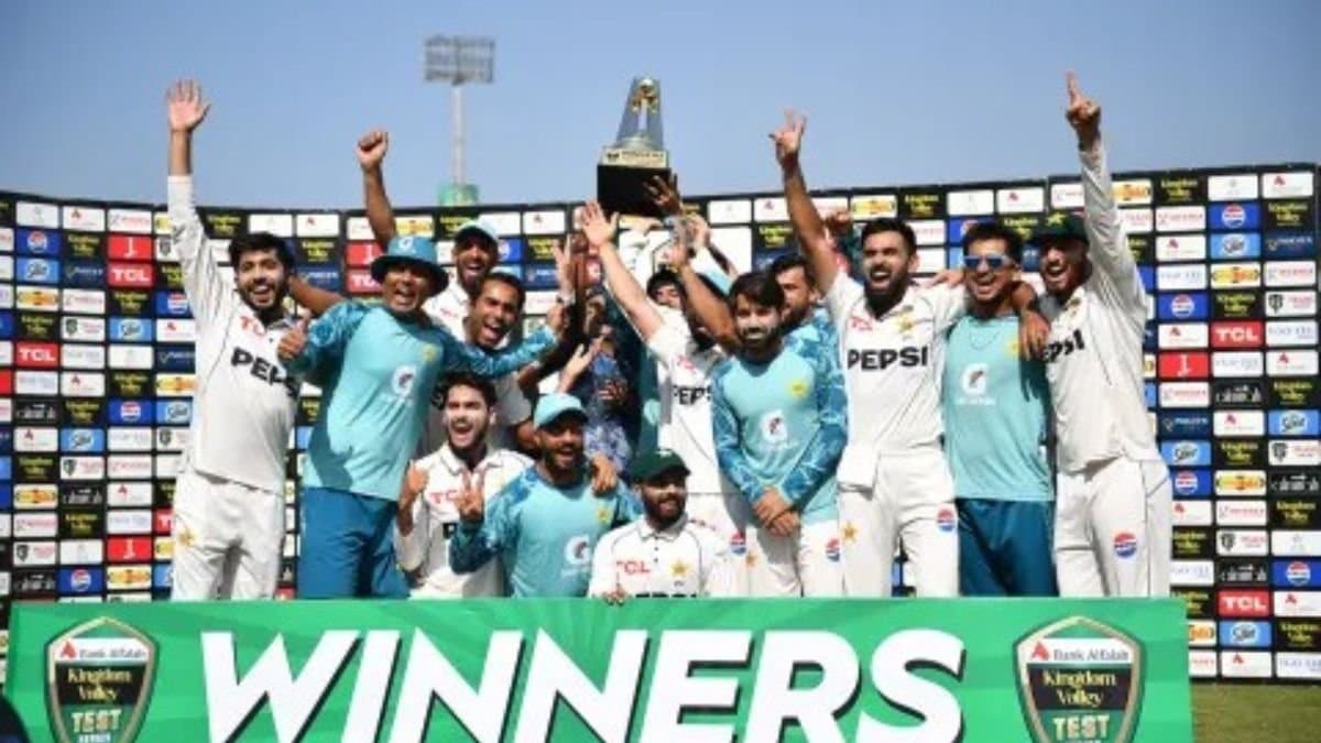  Pakistan wins the test series spt