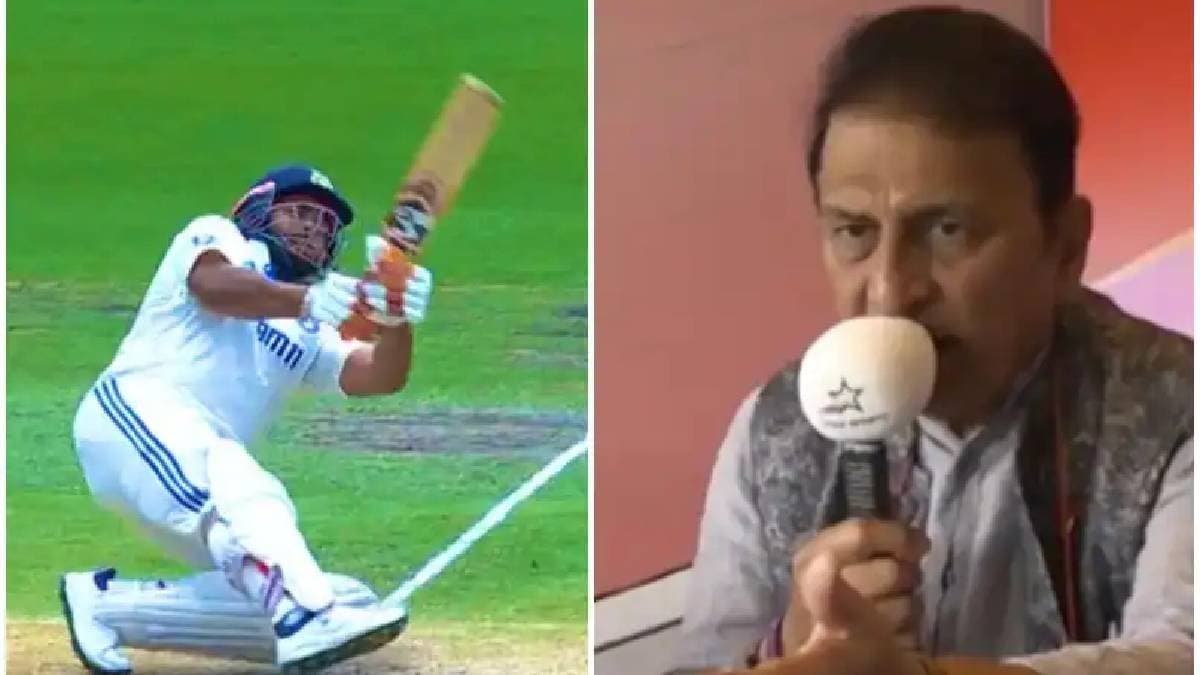 Sunil Gavaskar Blasts "Terrible" Rishabh Pant After Poor Dismissal vs Australia spt