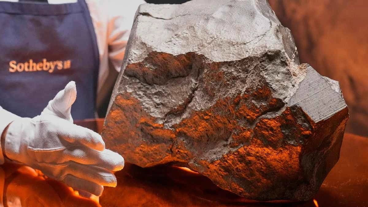 Colossal piece of Mars sells for over 5 million in Sotheby auction