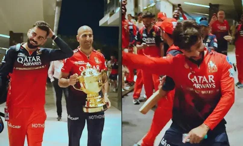 Rajat Patidar and others set internet ablaze with dance moves after IPL triumph