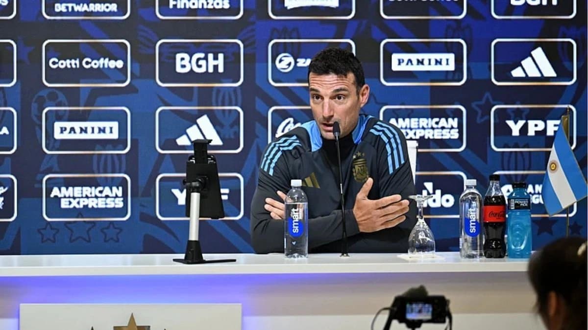 Argentine coach Lionel Scaloni opens up about the loss against Ecuador 