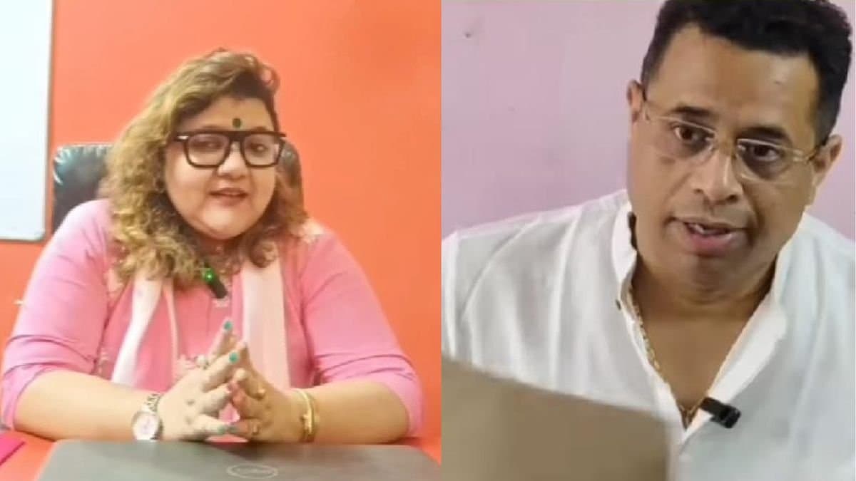 Clash Between BJP Soumitra Khan TMC Sujata Mondal 